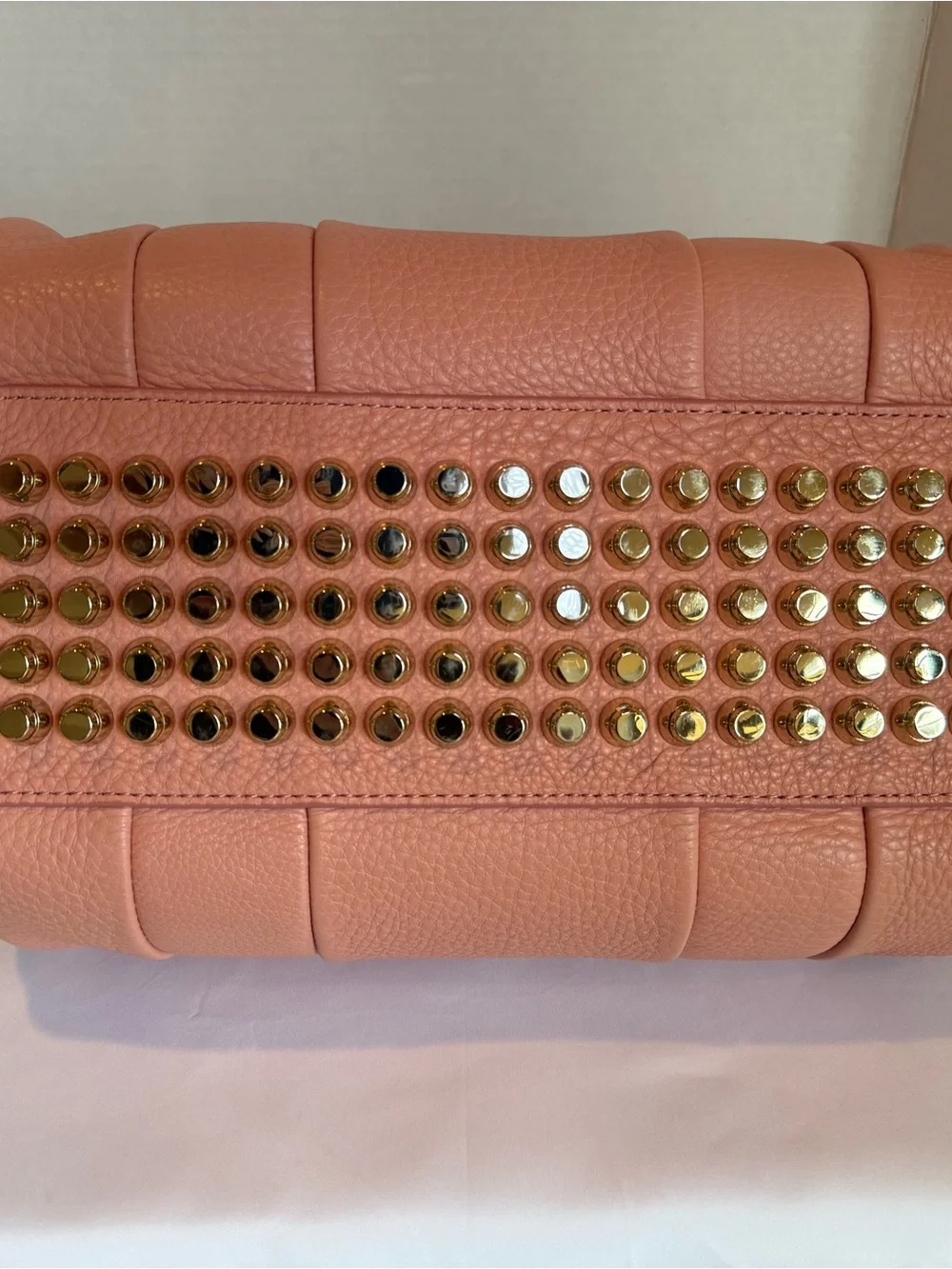 Authentic Alexander Wang Rocco Satchel Blushed Pink Pebbled Leather